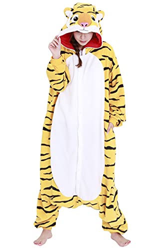 SAZAC Tiger Kigurumi - Onesie Jumpsuit Halloween Costume