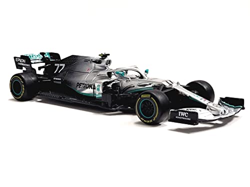 Bburago Mercedes AMG F1 W10 EQ Power F1#77 Valtteri Bottas 2019 1/43 Diecast Model Car 38036