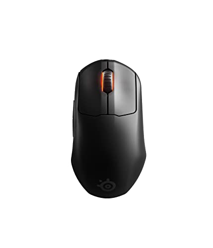 SteelSeries Esports Mini Wireless FPS Gaming Mouse – Ultra Light – Prime Mini Edition – 5 Programmable Buttons – Lag-free 2.4GHz – 100H Battery – 18K CPI Sensor – Magnetic Optical Switches – PC/Mac