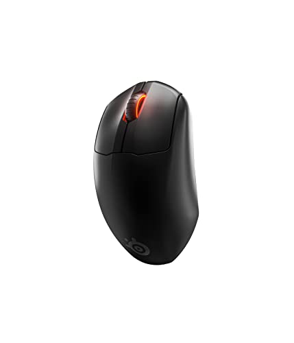 SteelSeries Esports Mini Wireless FPS Gaming Mouse – Ultra Light – Prime Mini Edition – 5 Programmable Buttons – Lag-free 2.4GHz – 100H Battery – 18K CPI Sensor – Magnetic Optical Switches – PC/Mac