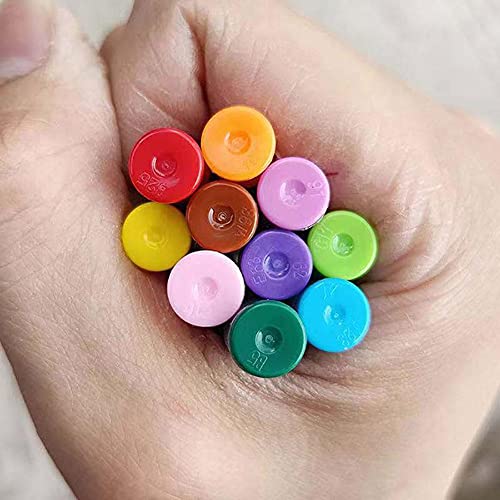 Aoniss 10 Colors Fountain Pen Ink Cartridges Set Fountain Pen Refills Short Cartridges for Fountain Pen Calligraphy Pen Writening Office School Supply