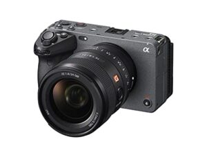 sony alpha fx3 ilme-fx3 | full-frame cinema line camera + e-mount fe 24mm f1.4 gm full frame wide-angle prime lens