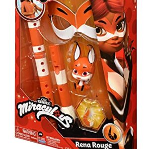 Miraculous: Tales Of Ladybug And Cat Noir Rena Rouge Role Play Set Rena Rouge Costume Kids Fancy Dress Set Mask And Accessories Ladybug Superhero Costumes For Girls And Boys