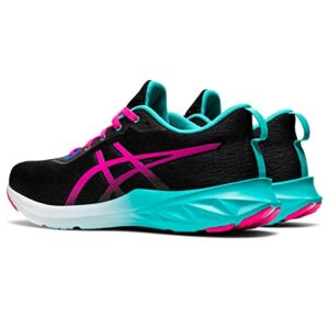 ASICS Women's VERSABLAST 2 Running Shoes, 7.5, Black/Pink GLO