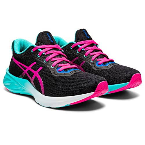 ASICS Women's VERSABLAST 2 Running Shoes, 7.5, Black/Pink GLO