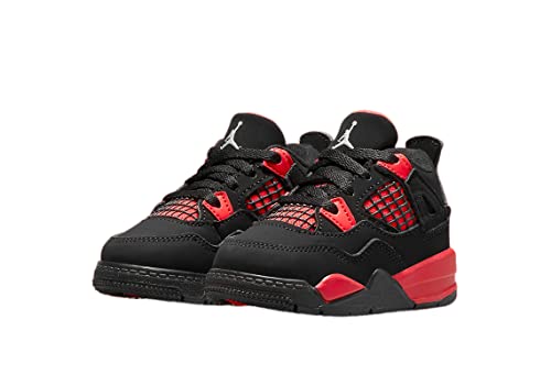 Jordan Toddler Air 4 Retro TD BQ7670 016 Red Thunder - Size 4C