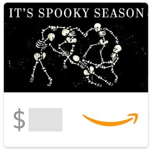 amazon egift card - partying skeletons halloween