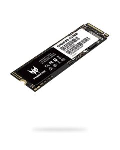 acer predator gm3500 512gb nvme ssd - m.2 pcie gen3 (8 gb/s) x 4 interface internal solid state hard drive with ddr4 dram cache up to 3400 mb/s - bl.9bwwr.101