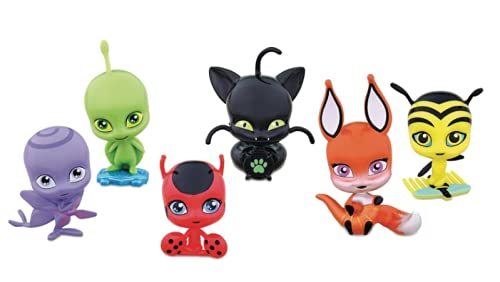 Zag Heroez Miraculous Miraculous 50500 Kwami Surprise Miracle Box Zag Heroez Blind Box - One of 6 - Wayzz, Tikki, Trixx, Plagg, Pollen, or Nooroo (Single Pack)