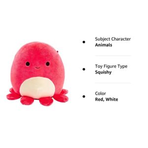 Squishmallows Official Kellytoy Plush 8 Inch Squishy Soft Plush Toy Animals (Veronica Octopus)