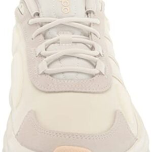 adidas Women's Ozelle Running Shoe, Cloud White/Cloud White/FTWR White, 6