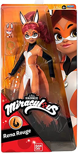 Miraculous Heroes Fashion Doll Bundle (Ladybug, Cat Noir, Rena Rouge, Queen Bee)