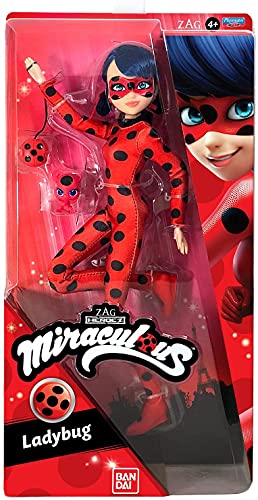 Miraculous Heroes Fashion Doll Bundle (Ladybug, Cat Noir, Rena Rouge, Queen Bee)