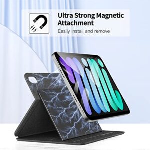 ZtotopCases Magnetic Case for New iPad Mini 6 2021 (6th Generation), Smart Lightweight Case with Multi-Viewing Angles, Magnetic Stand Cover with Auto Sleep/Wake for iPad Mini 6th Gen 8.3 Inch, Black