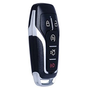 Key Fob Replacement Compatible for Ford Explorer 2016-2017 Edge Mustang 2015-2017 Fusion Titanium Lincoln MKZ MKC 2014-2016 MKX 2016-2018 2019 Smart Car Keyless Entry Remote Control 902Mhz 164-R7989