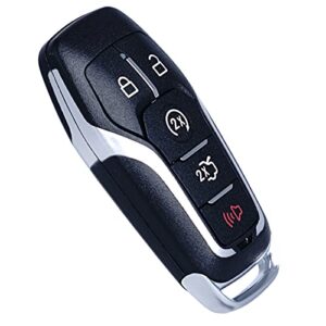 Key Fob Replacement Compatible for Ford Explorer 2016-2017 Edge Mustang 2015-2017 Fusion Titanium Lincoln MKZ MKC 2014-2016 MKX 2016-2018 2019 Smart Car Keyless Entry Remote Control 902Mhz 164-R7989