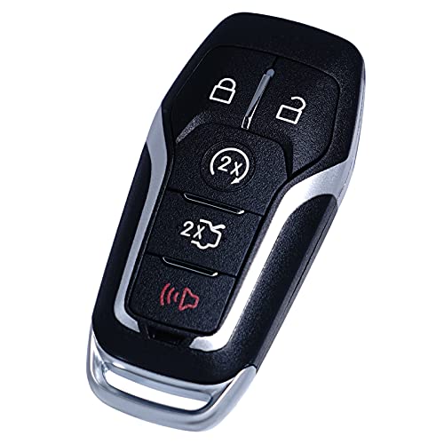 Key Fob Replacement Compatible for Ford Explorer 2016-2017 Edge Mustang 2015-2017 Fusion Titanium Lincoln MKZ MKC 2014-2016 MKX 2016-2018 2019 Smart Car Keyless Entry Remote Control 902Mhz 164-R7989