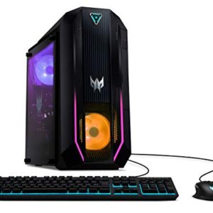 Acer Predator Orion 3000 PO3-630-UA91 Gaming Desktop | 11th Gen Intel Core i7-11700F 8-Core CPU | NVIDIA GeForce RTX 3070 | 16GB DDR4 | 512GB NVMe SSD | 1TB HDD | Intel Wi-Fi 6 | RGB Keyboard & Mouse