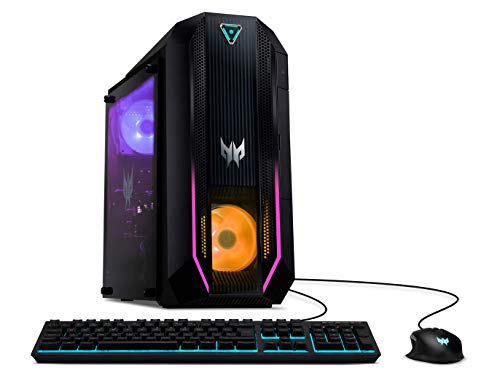 Acer Predator Orion 3000 PO3-630-UA91 Gaming Desktop | 11th Gen Intel Core i7-11700F 8-Core CPU | NVIDIA GeForce RTX 3070 | 16GB DDR4 | 512GB NVMe SSD | 1TB HDD | Intel Wi-Fi 6 | RGB Keyboard & Mouse