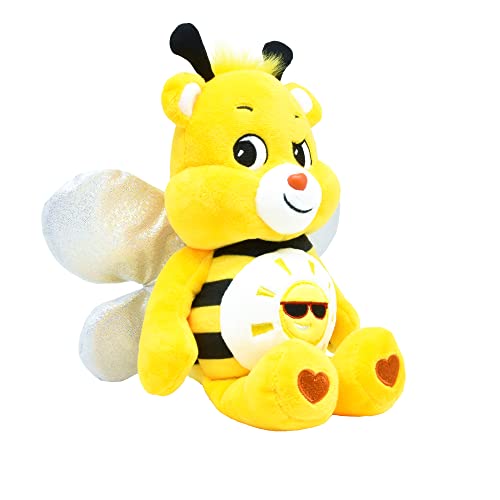 Care Bears Basic Bean Plush Spring Theme- Bee Funshine Bear