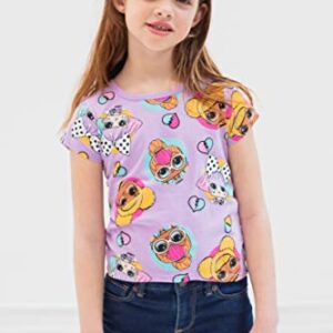 L.O.L. Surprise! Little Girls 3 Pack Ruffle Graphic T-Shirt 5