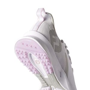 FootJoy Women's FJ Fuel Golf Shoe, White/White/Pink, 8