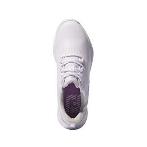 FootJoy Women's FJ Fuel Golf Shoe, White/White/Pink, 8