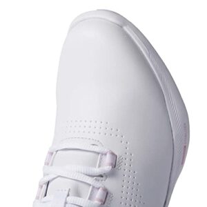 FootJoy Women's FJ Fuel Golf Shoe, White/White/Pink, 8