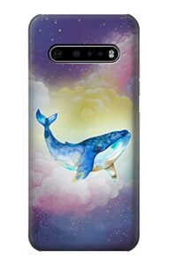 r3802 dream whale pastel fantasy case cover for lg v60 thinq 5g