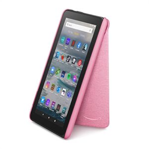Amazon Fire 7 Tablet Cover (Only compatible with 12th generation tablet, 2022 release) - Rose