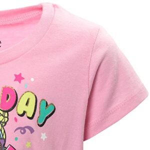 L.O.L. Surprise! Diva Bon Bon Queen Bee Birthday Little Girls T-Shirt Pink 6-6X