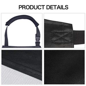 2 Pack Waterproof Rubber Black Vinyl Apron for Men 39" Lightweight Chemical Resistant Industrial Work Apron Adjustable Plastic Aprons for Dishwashing Butcher Dog Grooming Lab Work Fish Cleaning