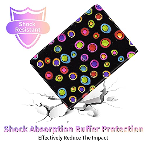 Case for New iPad Mini 6 2021 (6th Generation), Multi-Angle View Adjustable Stand Auto Wake/Slee for iPad Mini 6th Gen 8.3 Inch ,Cute Custom Pattern, Macaron