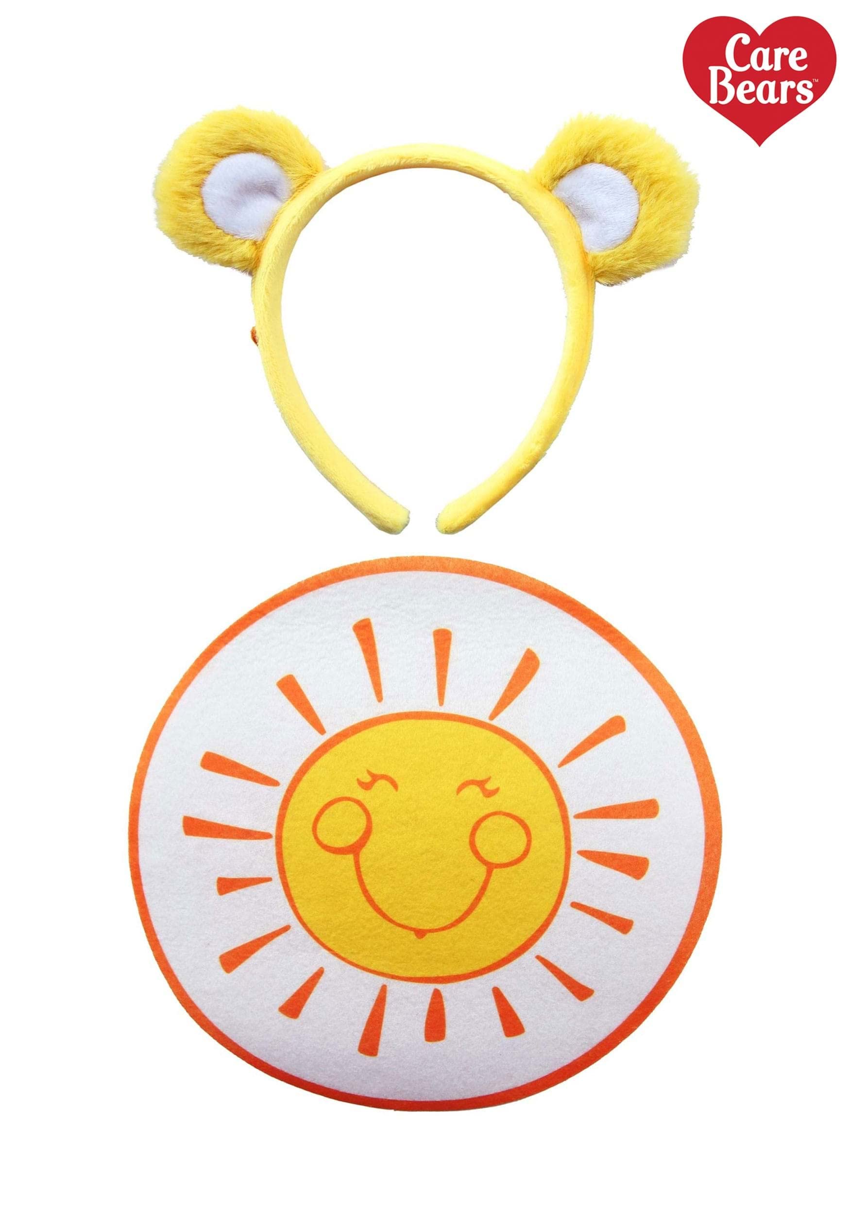 Care Bears Funshine Bear Headband Ears and Patch Kit Standard