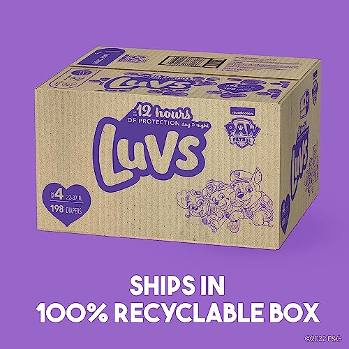 Luvs Pro Level Leak Protection Diapers Size 3 234 Count Economy Pack, Packaging May Vary