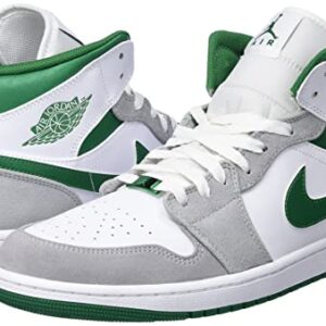 Jordan Mens Air 1 MID SE DC7294 103 Grey/Pine Green/White - Size 9.5