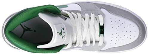 Jordan Mens Air 1 MID SE DC7294 103 Grey/Pine Green/White - Size 9.5