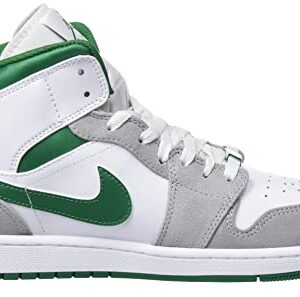 Jordan Mens Air 1 MID SE DC7294 103 Grey/Pine Green/White - Size 9.5