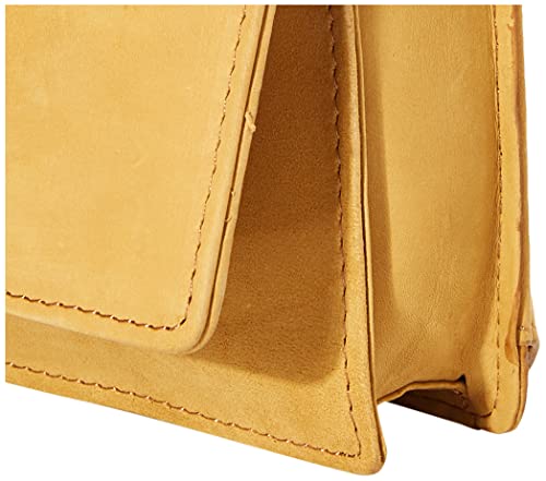 Timberland womens Wallet Purse RFID Leather Crossbody Bag, Wheat (Nubuck), One Size US