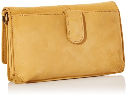 Timberland womens Wallet Purse RFID Leather Crossbody Bag, Wheat (Nubuck), One Size US