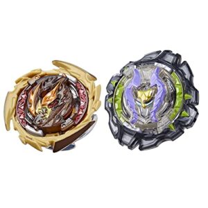 BEYBLADE Burst QuadDrive Destruction Ifritor I7 and Stone Nemesis N7 Spinning Top Dual Pack - 2 Battling Game Top Toy for Kids Ages 8 and Up