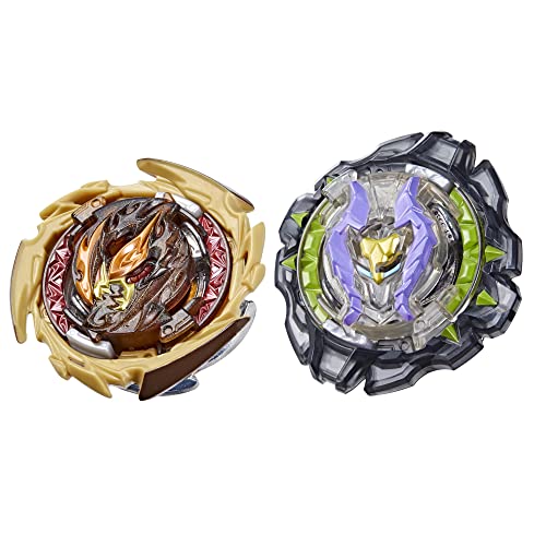 BEYBLADE Burst QuadDrive Destruction Ifritor I7 and Stone Nemesis N7 Spinning Top Dual Pack - 2 Battling Game Top Toy for Kids Ages 8 and Up