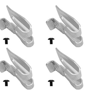 4pcs 633586002 636181001 Belt Hook with screw For Ryobi and Ridgid 18 volt tools