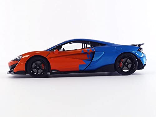 Solido S1804503 1:18 McLaren 600LT F1 Team Tribute Livery 2019 Collectible Miniature car, Multi