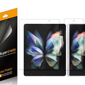 Supershieldz (2 Pack) Designed for Samsung Galaxy Z Fold 3 5G Screen Protector, (Full Coverage) High Definition Clear Shield (TPU)