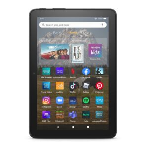 Certified Refurbished Kindle (2022 release) - Amazon Fire HD 8 tablet, 8” HD Display, 64 GB, 30% faster processor, designed for portable entertainment, (2022 release), black