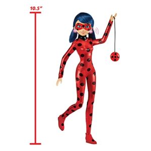 Miraculous Talk and Sparkle 10.5” Ladybug Deluxe Doll with Lights and Sounds