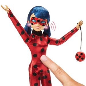 Miraculous Talk and Sparkle 10.5” Ladybug Deluxe Doll with Lights and Sounds