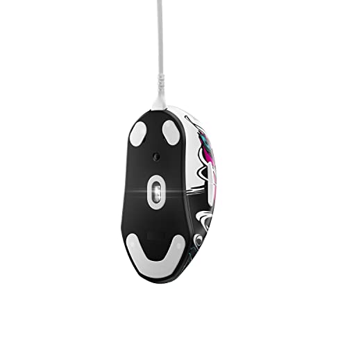 SteelSeries Prime FPS Gaming Mouse – 18,000 CPI TrueMove Pro Optical Sensor – 5 Programmable Buttons – Magnetic Optical Switches – Brilliant Prism RGB Lighting - Neo Noir