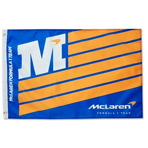 McLaren F1 Fan Flag, Orange, One Size